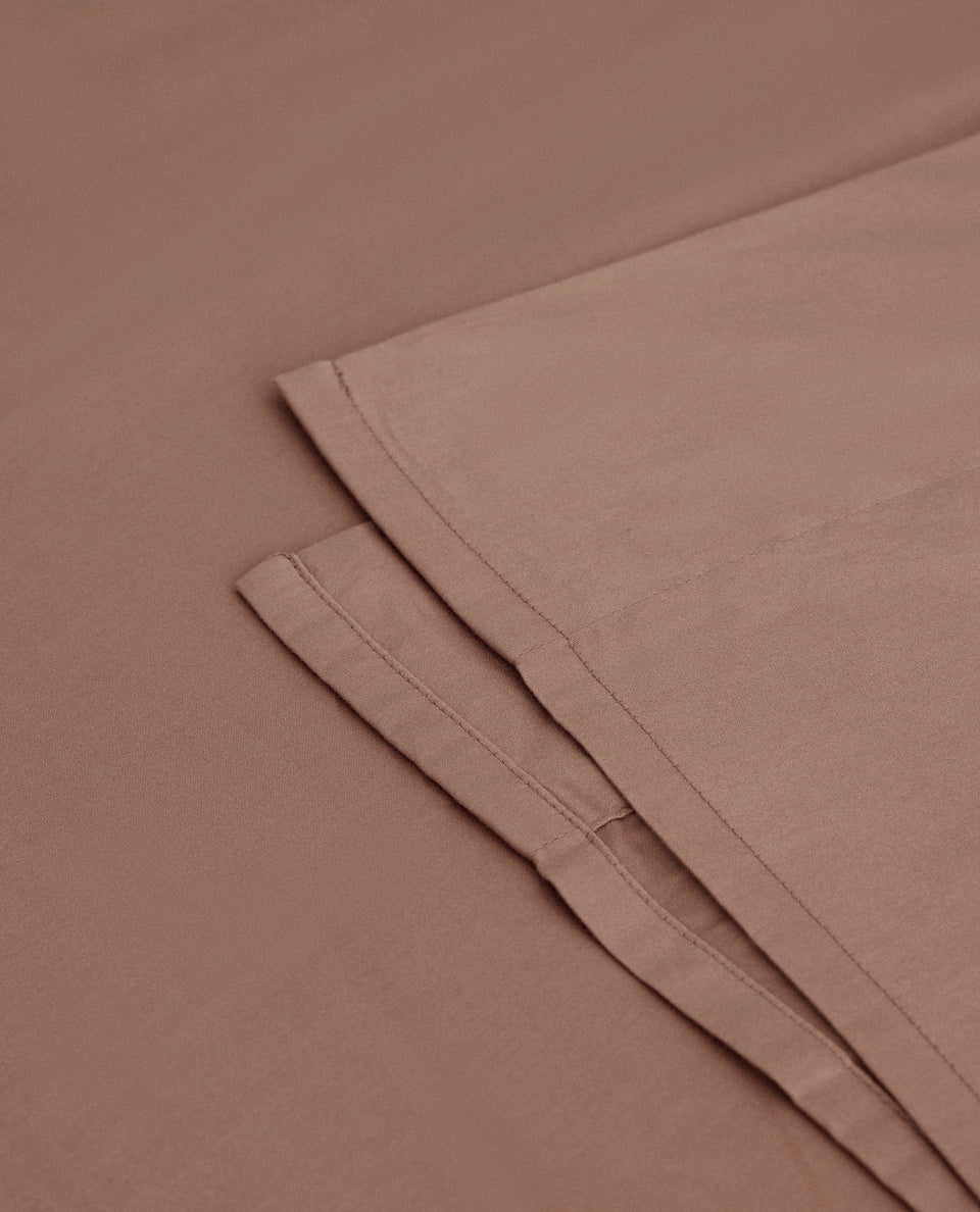 The Soft & Smooth Luxury Flat Sheet - Deep Clay
