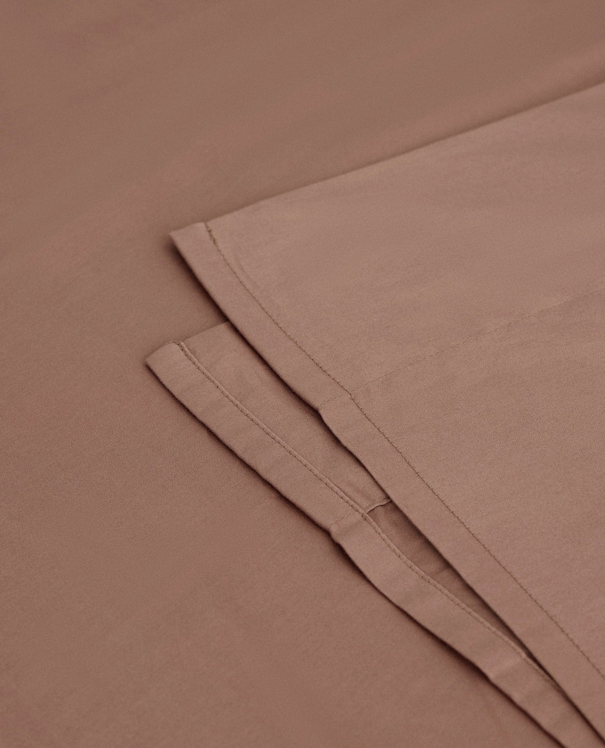 The Soft & Smooth Luxury Flat Sheet - Deep Clay