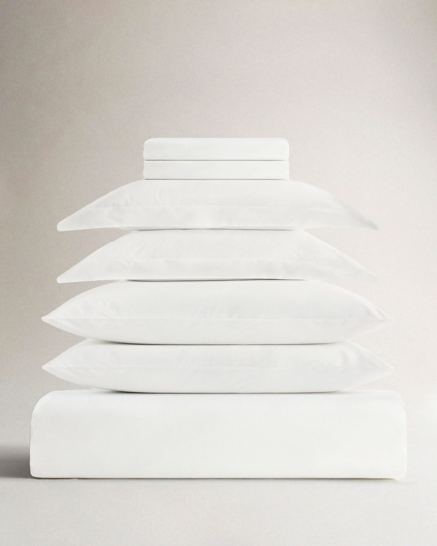 Soft & Smooth Cotton Deluxe Duvet Bundle - White - Single