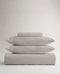 Soft & Smooth Cotton Duvet Set - Pebble