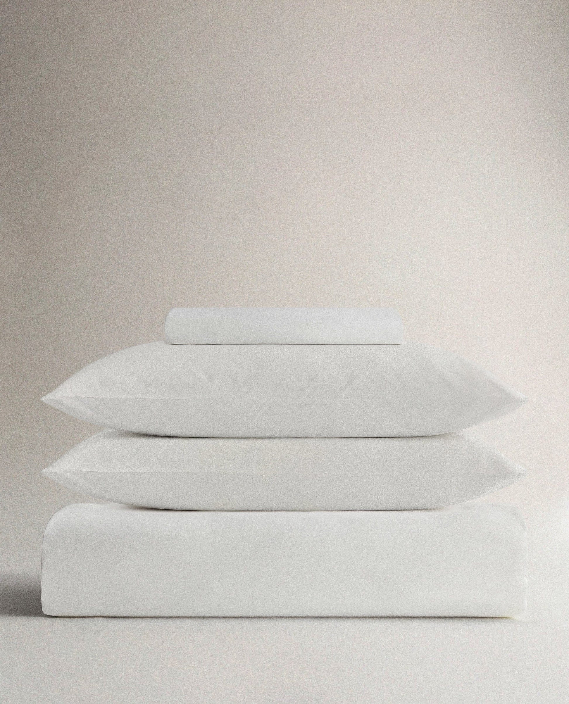 Soft & Smooth Cotton Duvet Set - White