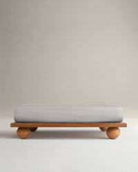 Soft & Smooth Premium Cotton Fitted Sheet - Pebble