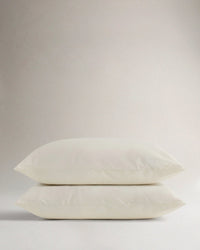 Soft & Smooth Cotton Sateen Pillowcase Set - Buttermilk