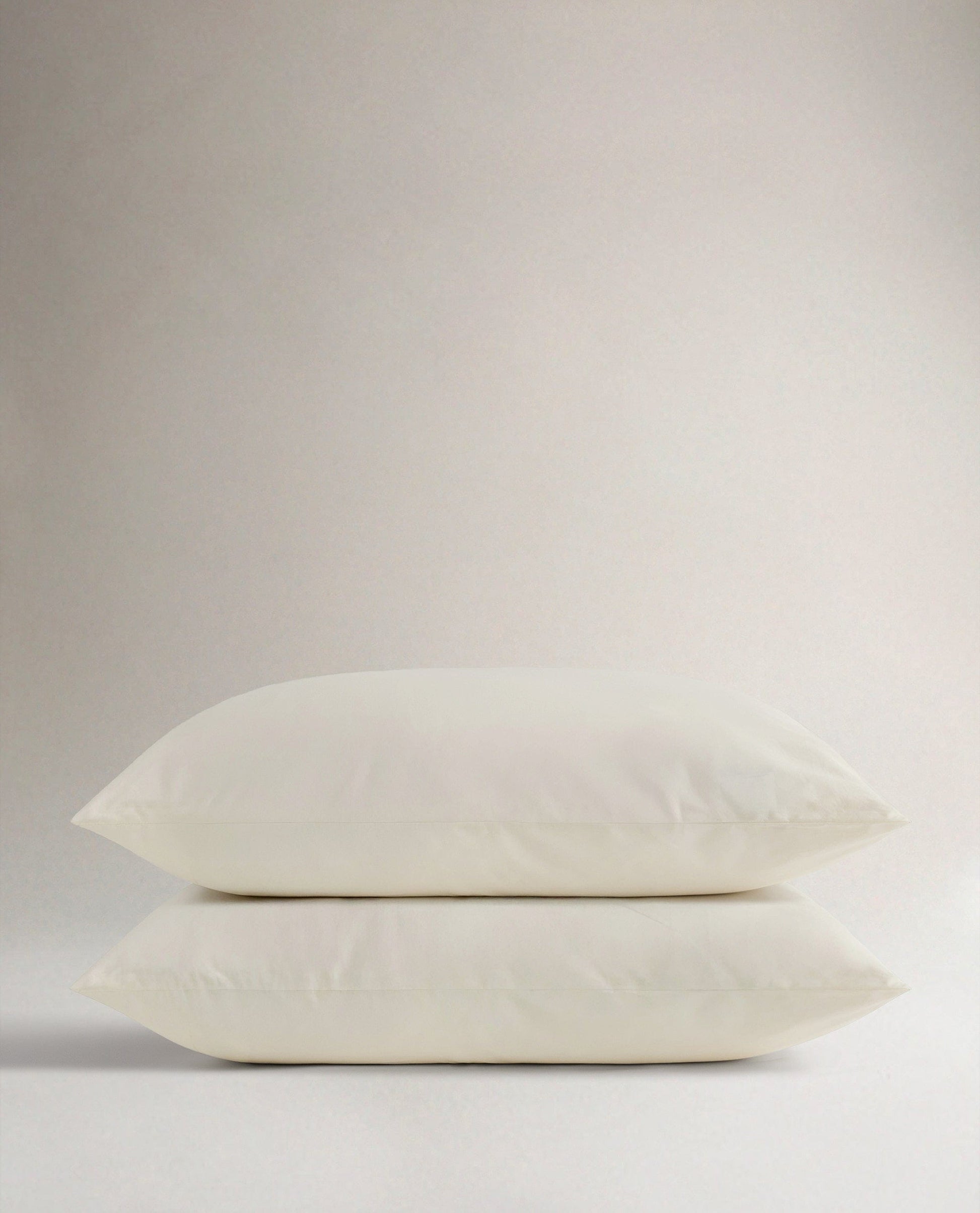 Soft & Smooth Cotton Sateen Pillowcase Set - Buttermilk