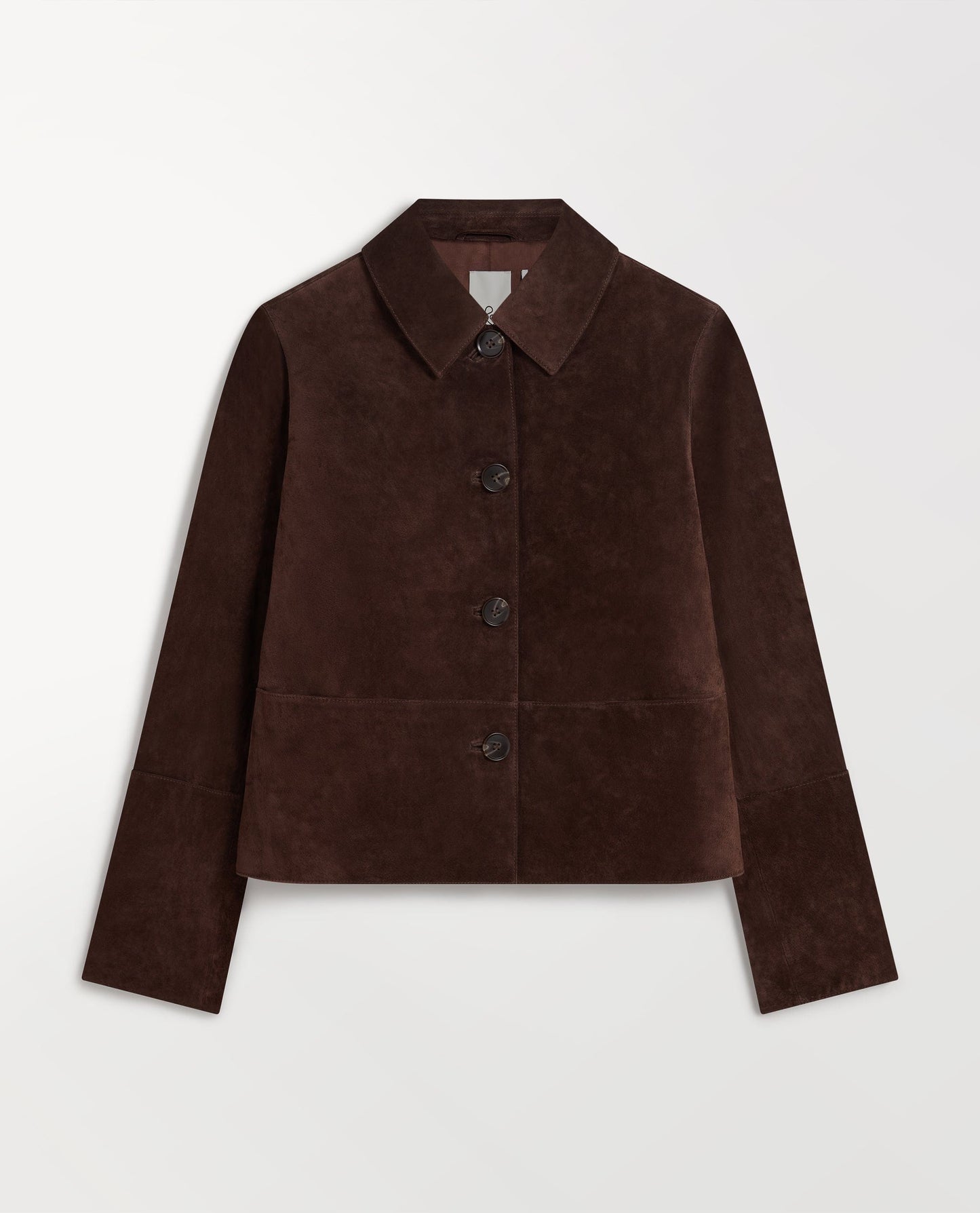 Women's Suede Jacket - Chocolate