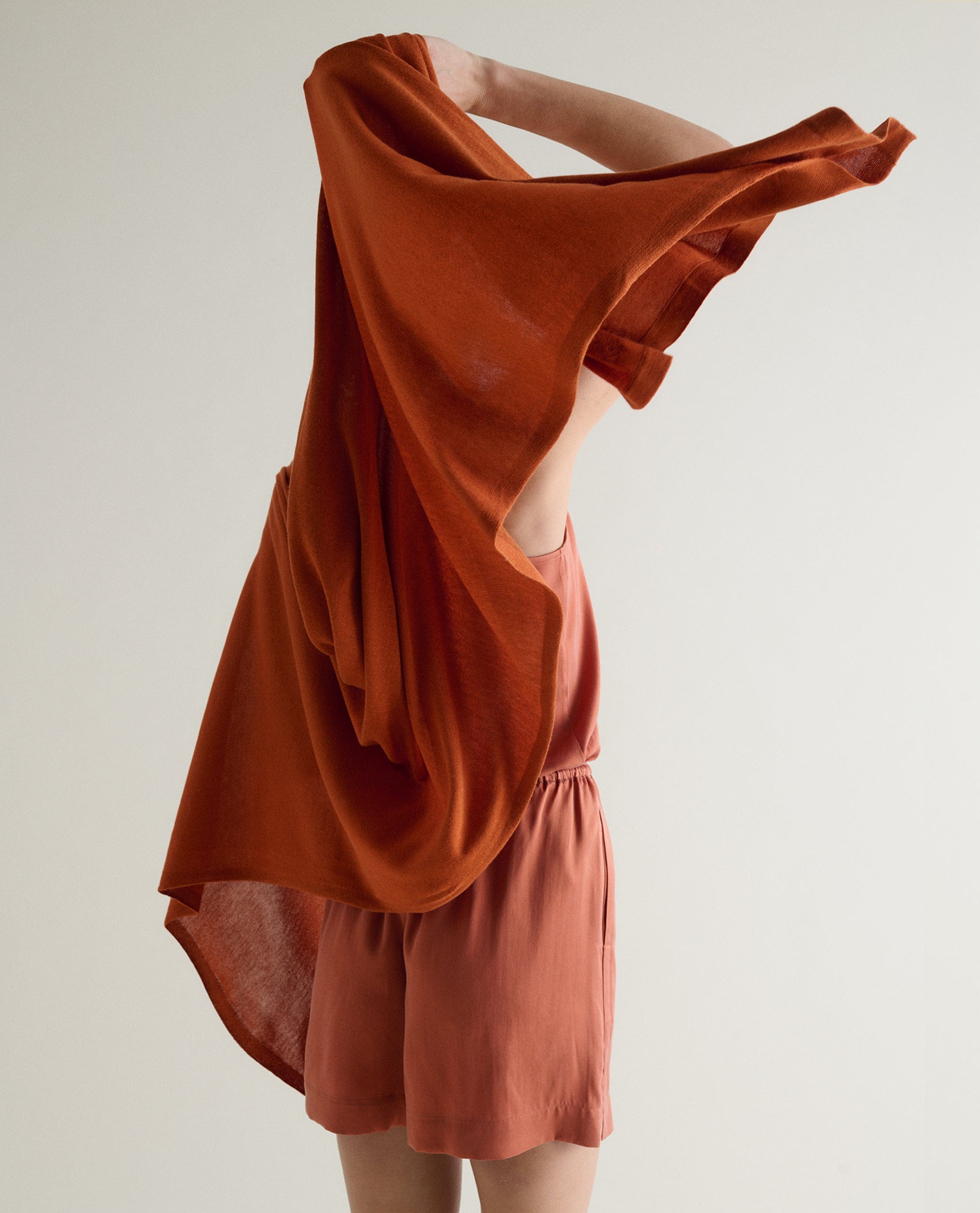 Women's Gathered Waist Easy-Silk Dress | Rise & Fall Women's Gathered Waist Easy-Silk Dress | Rise & Fall