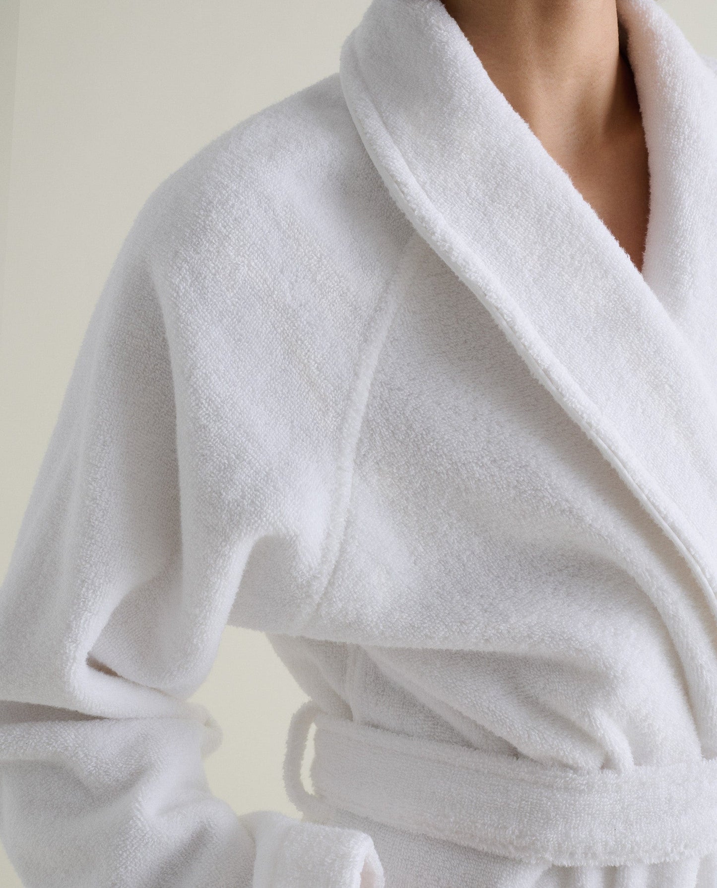 Women's Terry Bathrobe - White