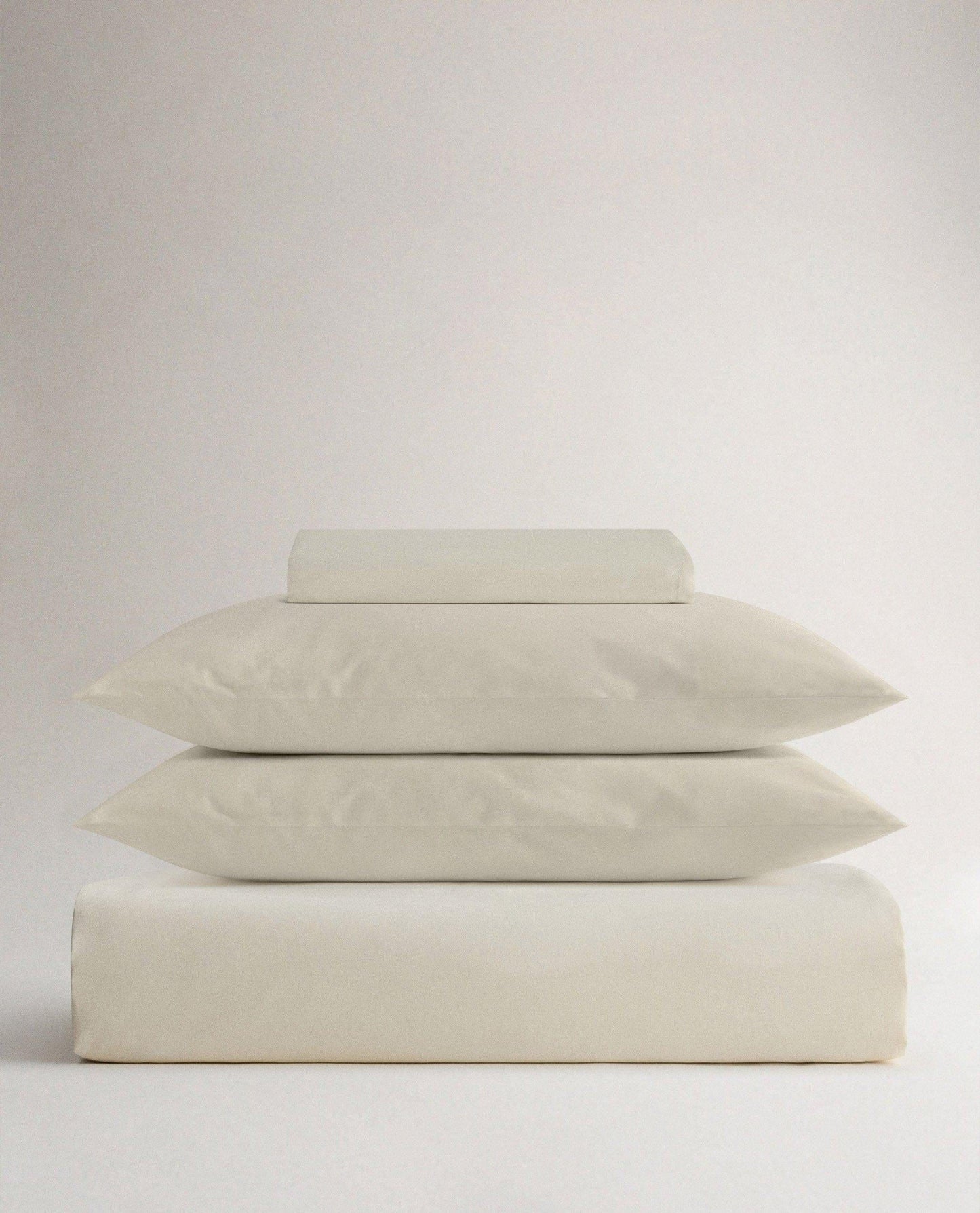 The Soft & Smooth Cotton Duvet Set - Buttermilk