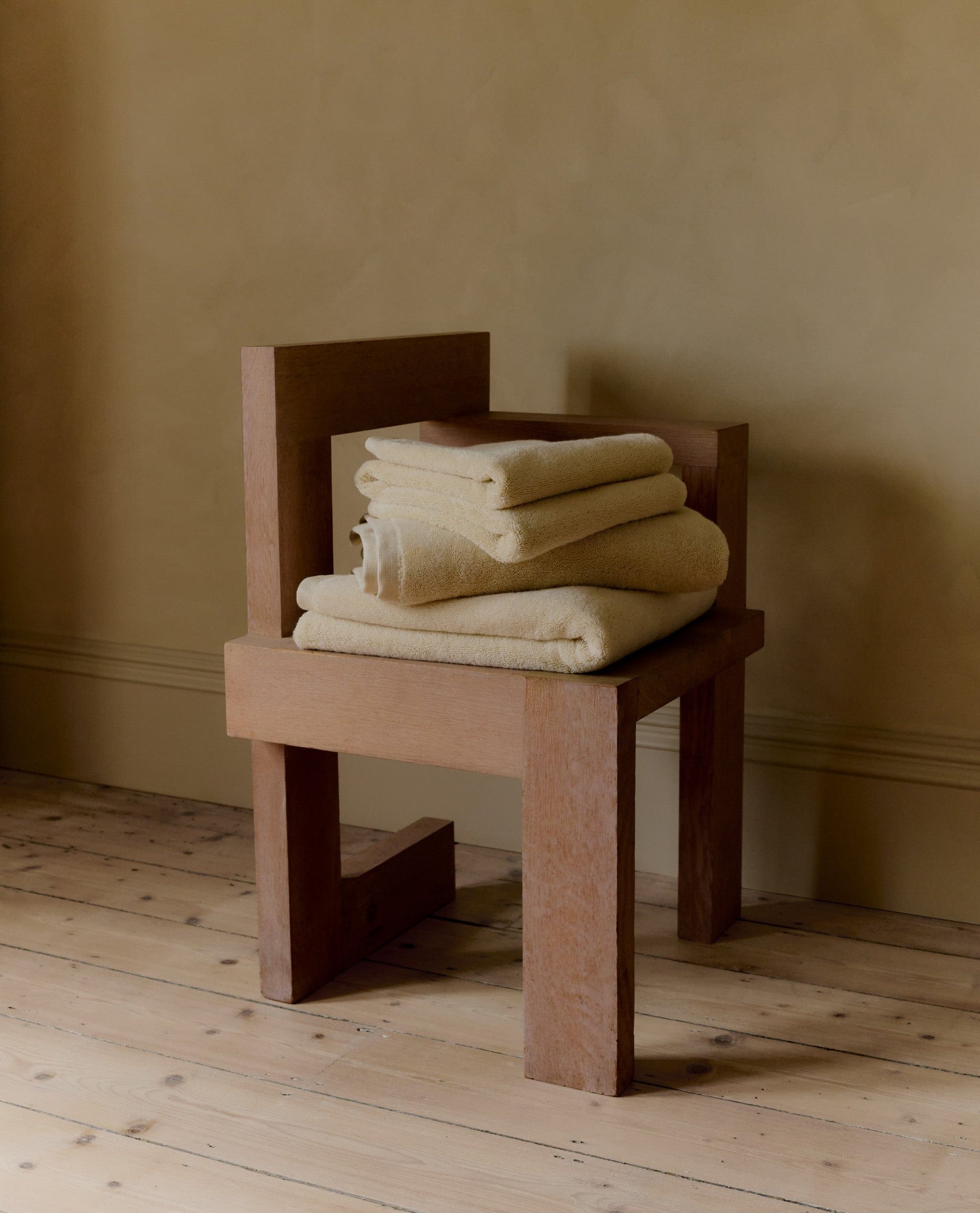 Turkish Cotton Bath Sheet Bundle (Pack of 4) - Buttermilk