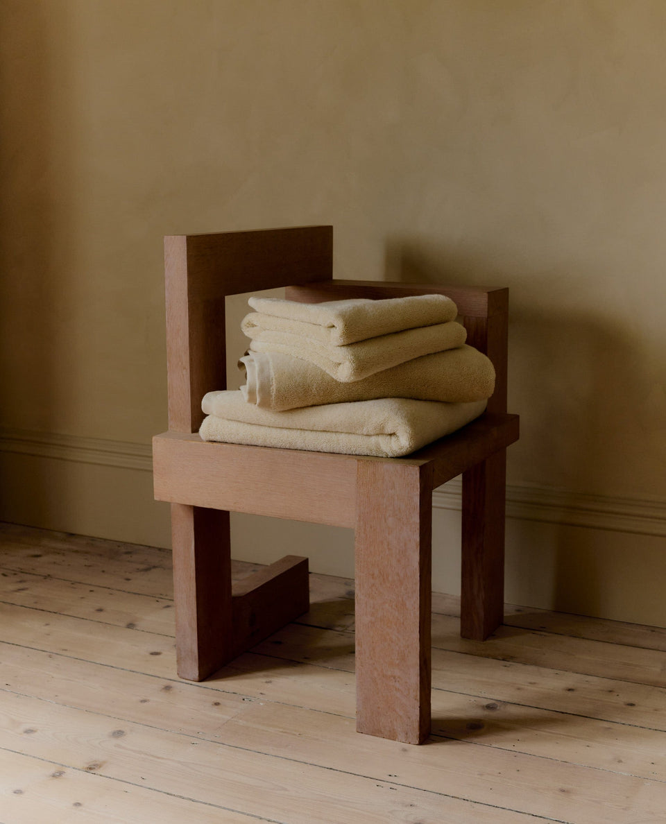Turkish Cotton Bath Sheet Bundle (Pack of 4) - Buttermilk