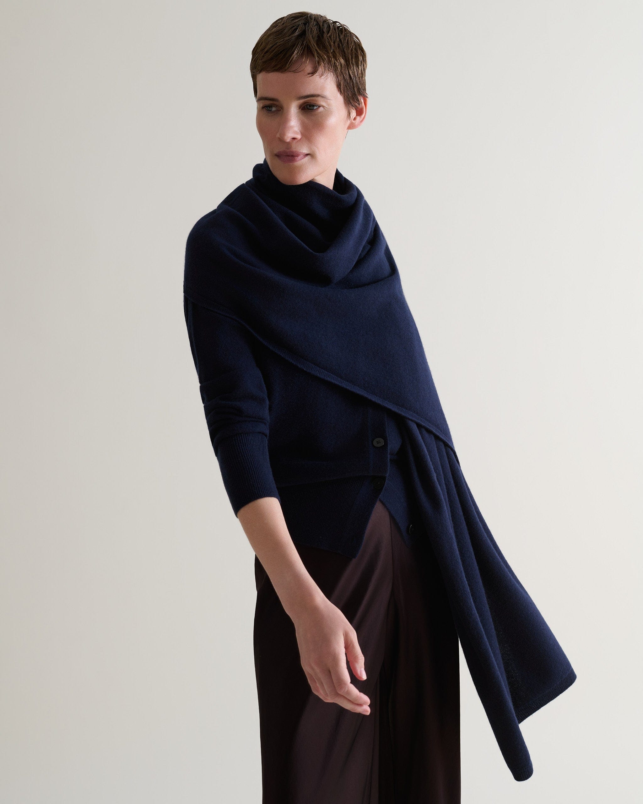 Ribbed cuffs and hem