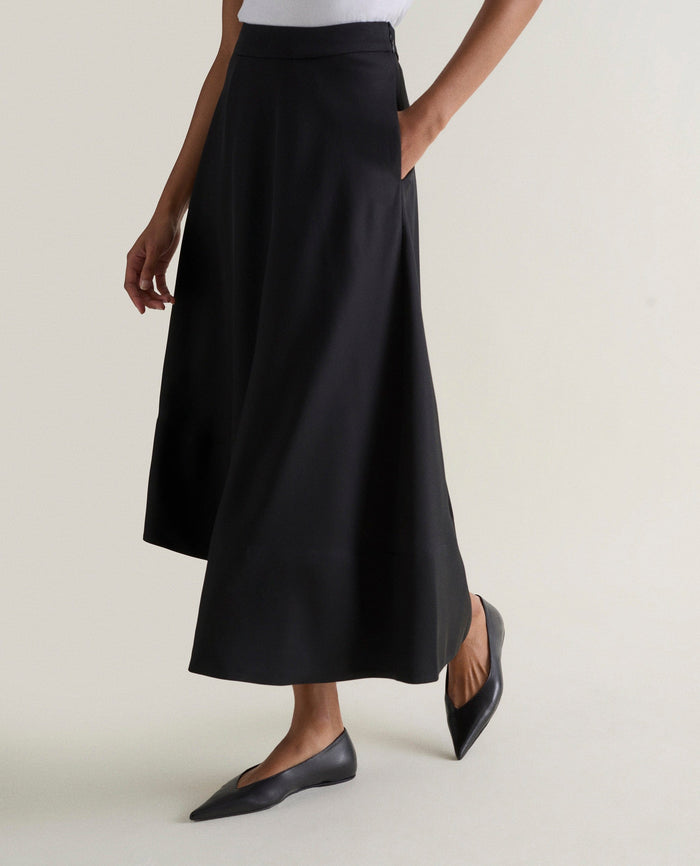 Black - Women's NAIA™ Asymmetric Skirt