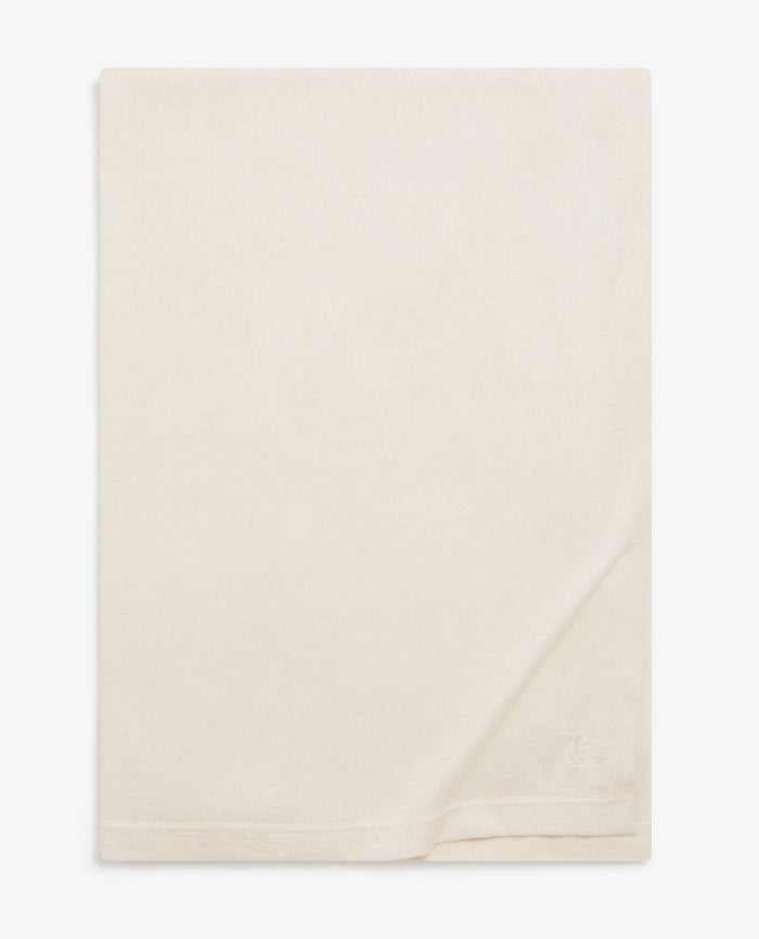 Buttermilk - Oversized Silk-Cashmere Wrap