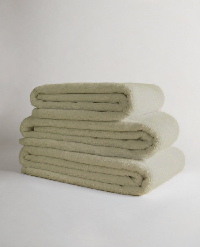 Sage - Turkish Cotton Bath Sheet Bundle