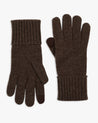 Chocolate - Women's Beanie & Gloves Bundle