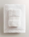 White - Turkish Face Towels (pack of 2)