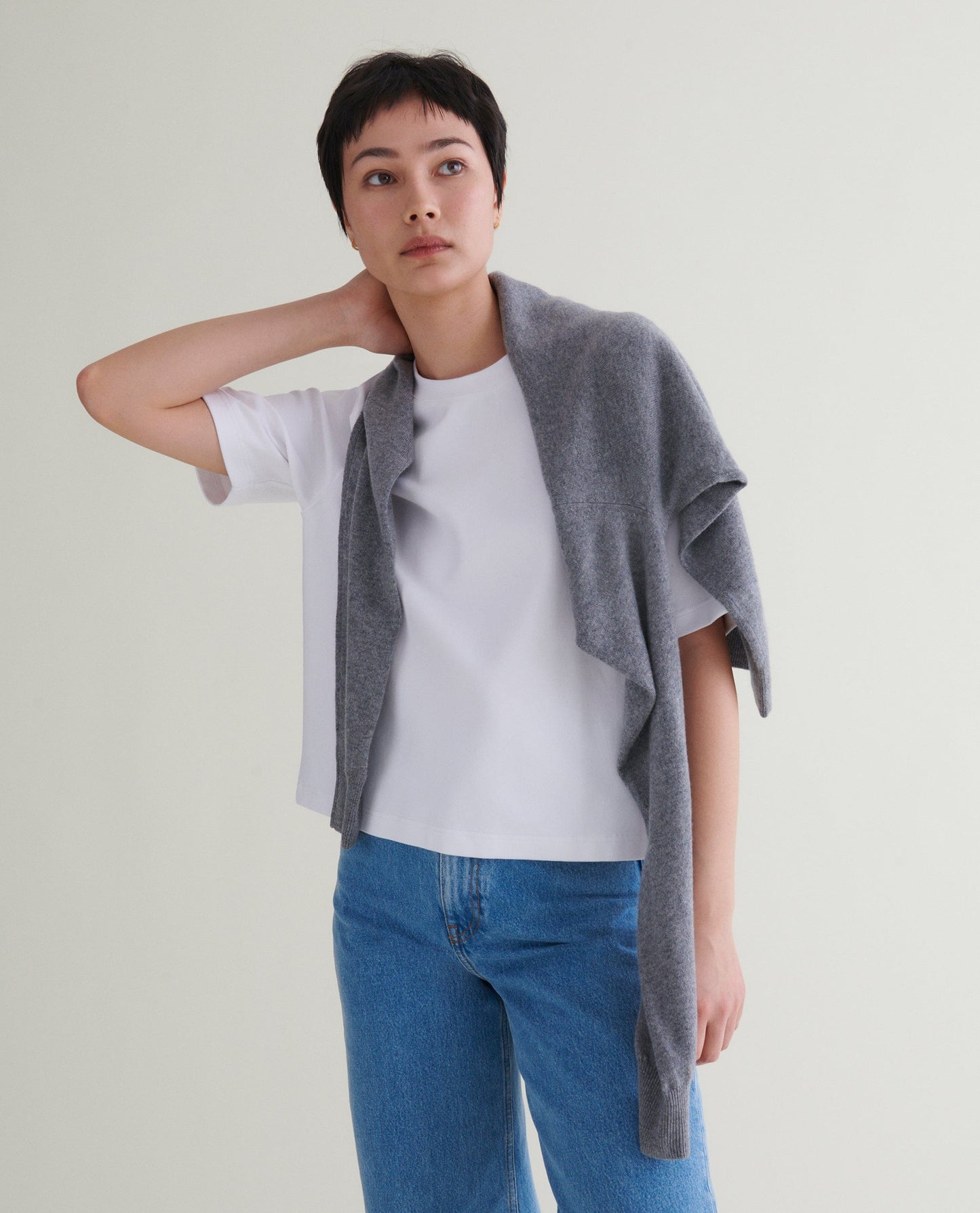 Women's Boxy Cotton T-shirt - White