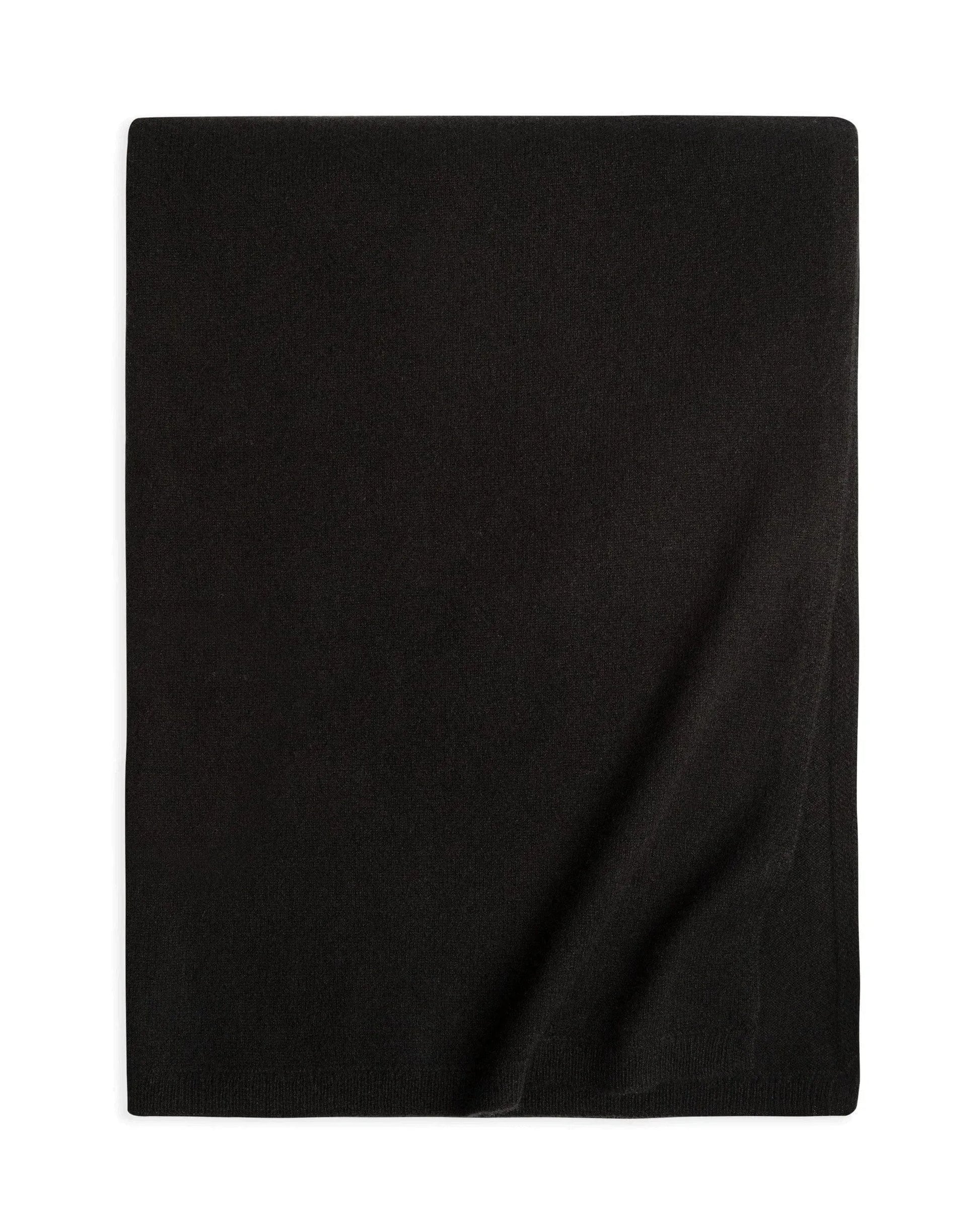 Oversized Finest Cashmere Wrap - Black