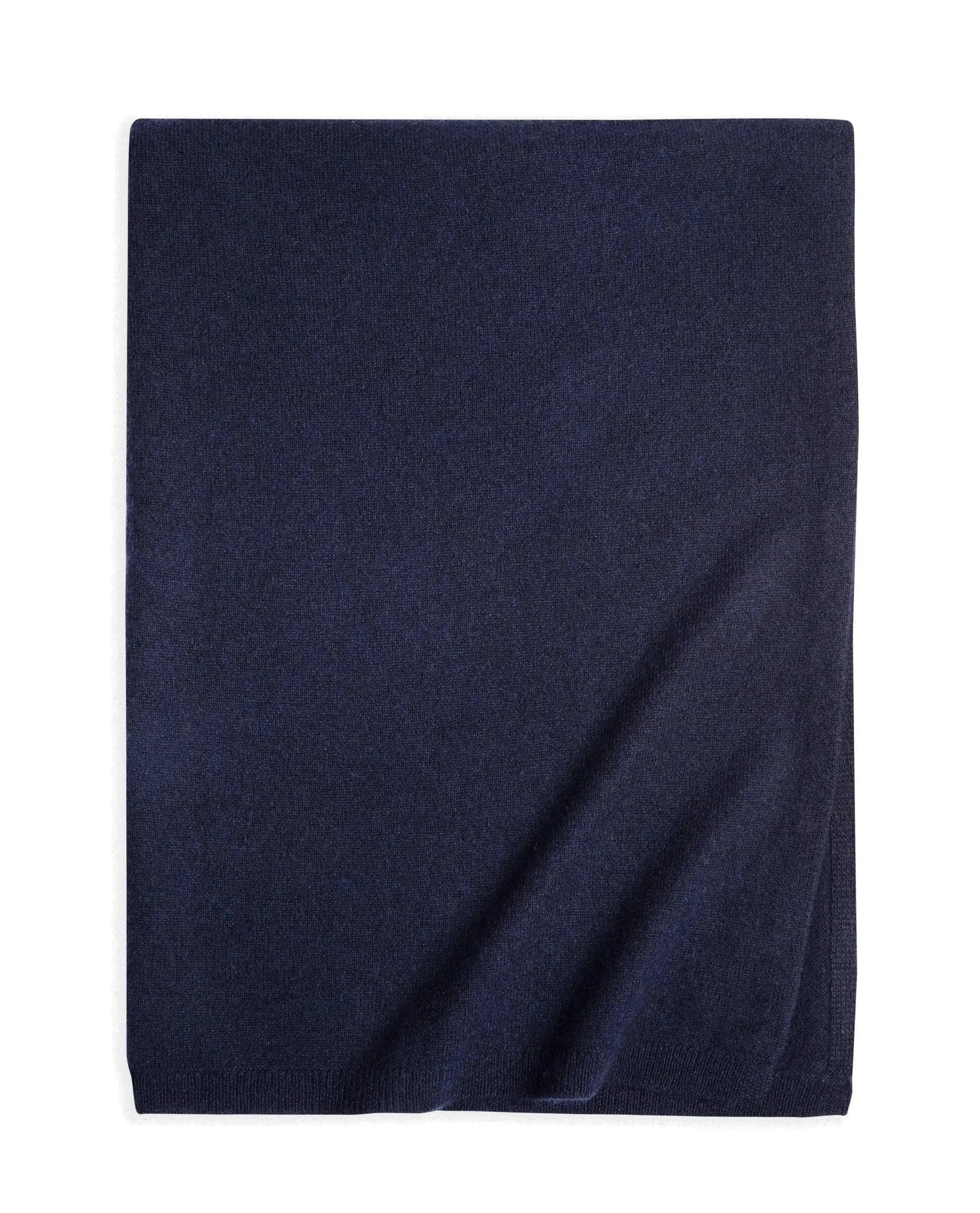 Oversized Finest Cashmere Wrap - Navy