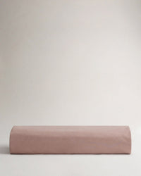 Image 1 of 4 showing Rise & Fall's percale cotton duvet cover, colour: clay.