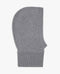 Image 2 of 2 showing Rise & Fall's men's grey Cashmere Merino Knitted Hood.