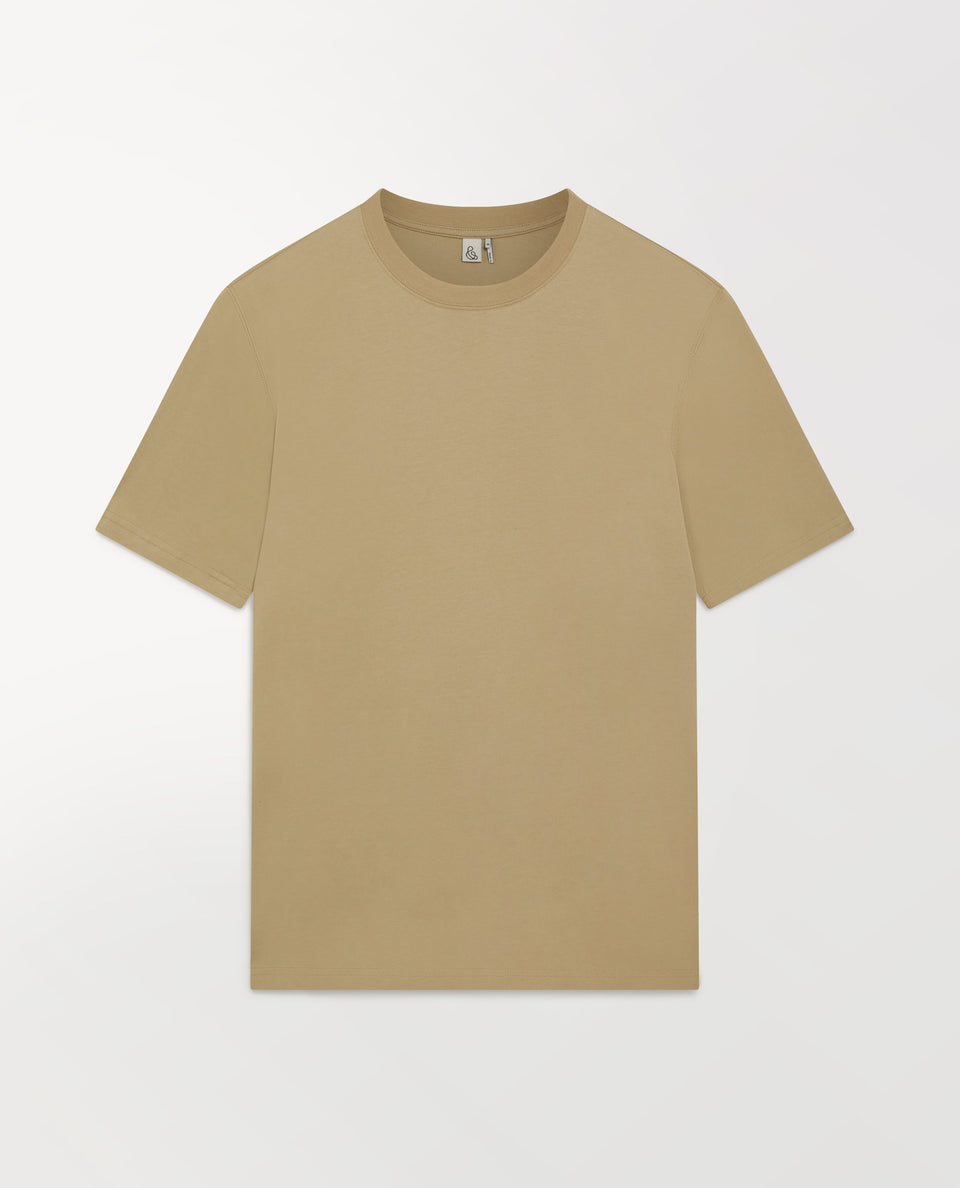 Men's Classic Cotton T-shirt - Smoky Olive