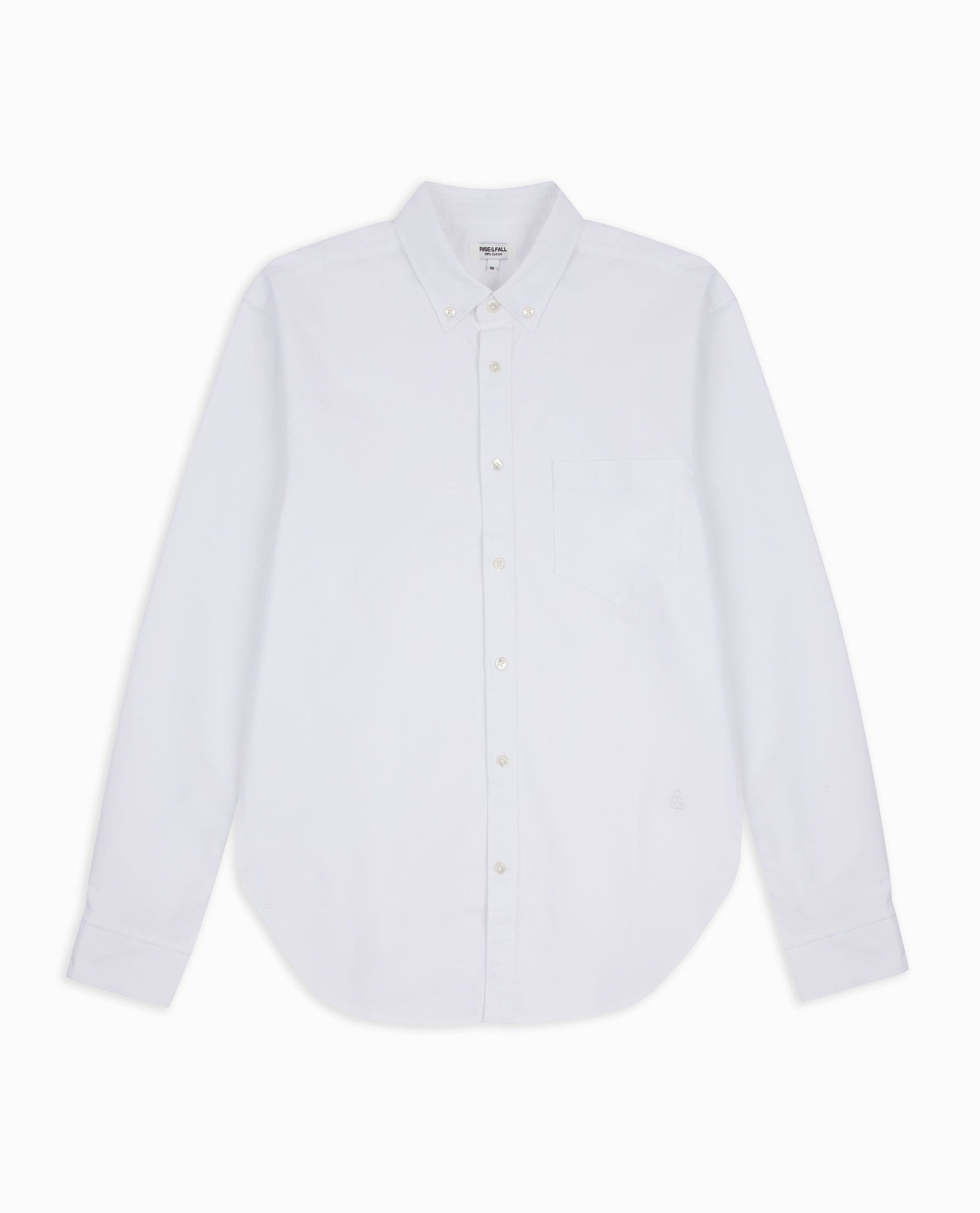 Men's Cotton Oxford Shirt - White