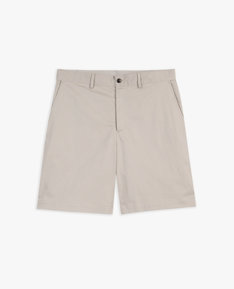 Men's Essential Cotton Chino Shorts - Stone