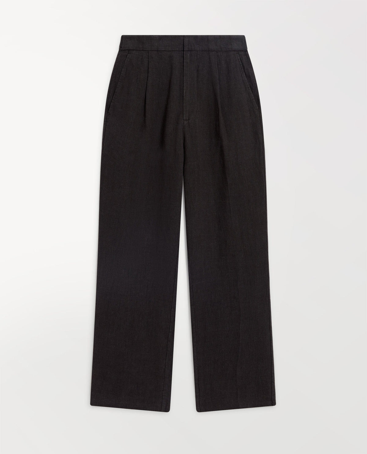 Men's European Flax™ Linen Suit Trousers - Smoke