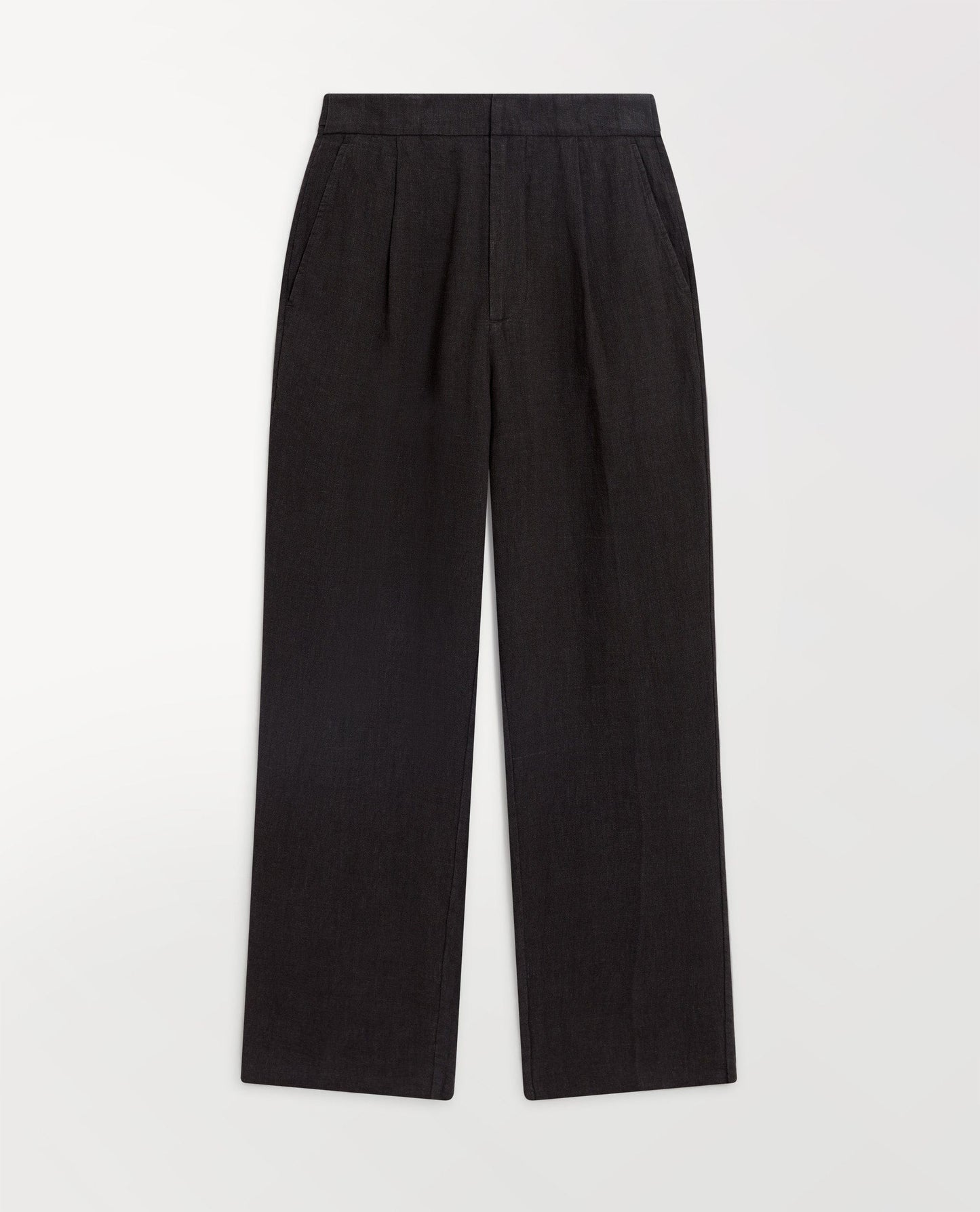 Men's European Flax™ Linen Suit Trousers - Smoke