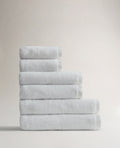 Rise & Fall's 6 piece Turkish cotton towel bundle in white