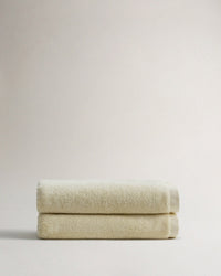 Rise & Falls buttermilk ultra-absorbant Turkish cotton bath towel