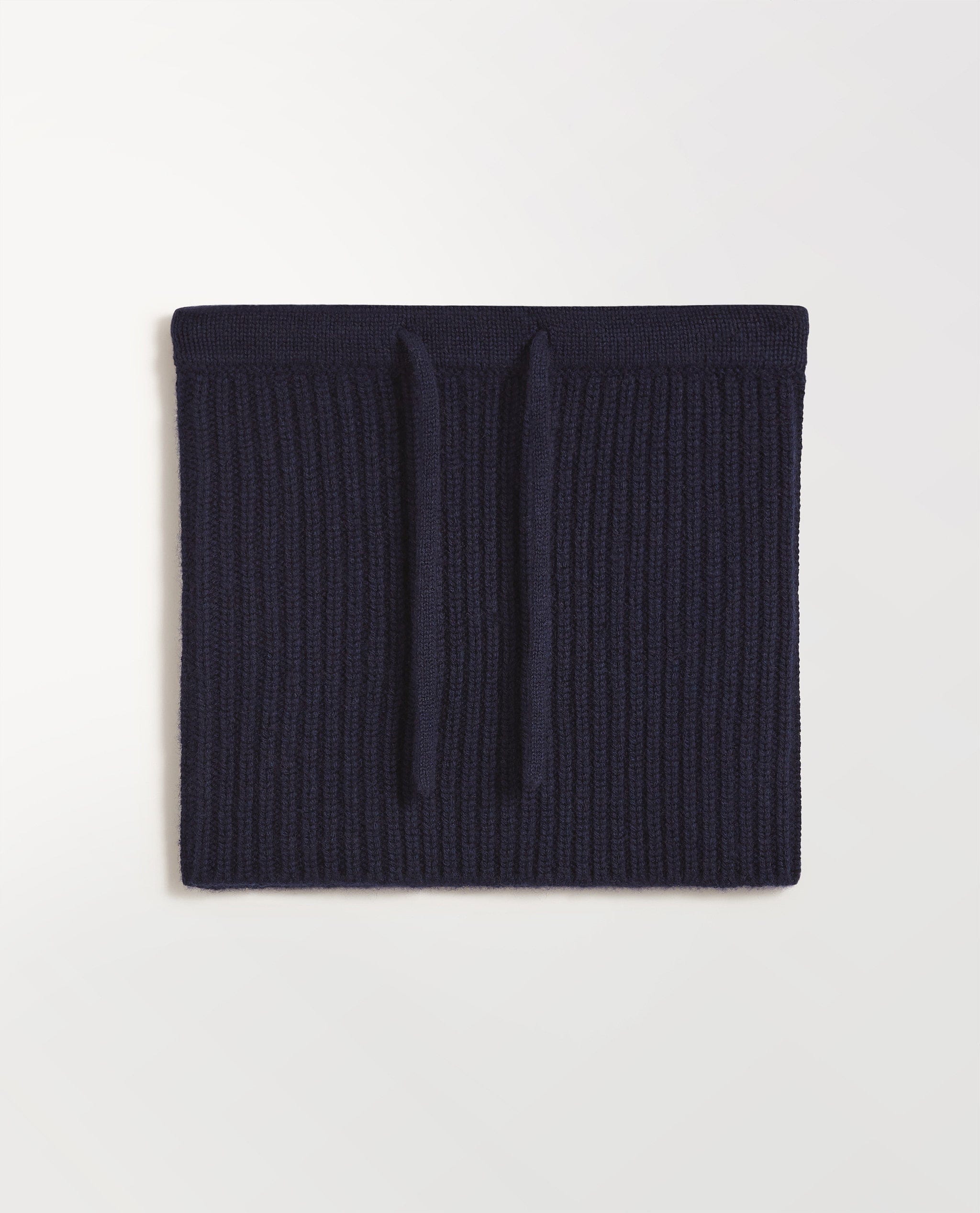 Cashmere Merino Drawstring Snood | Rise & Fall
