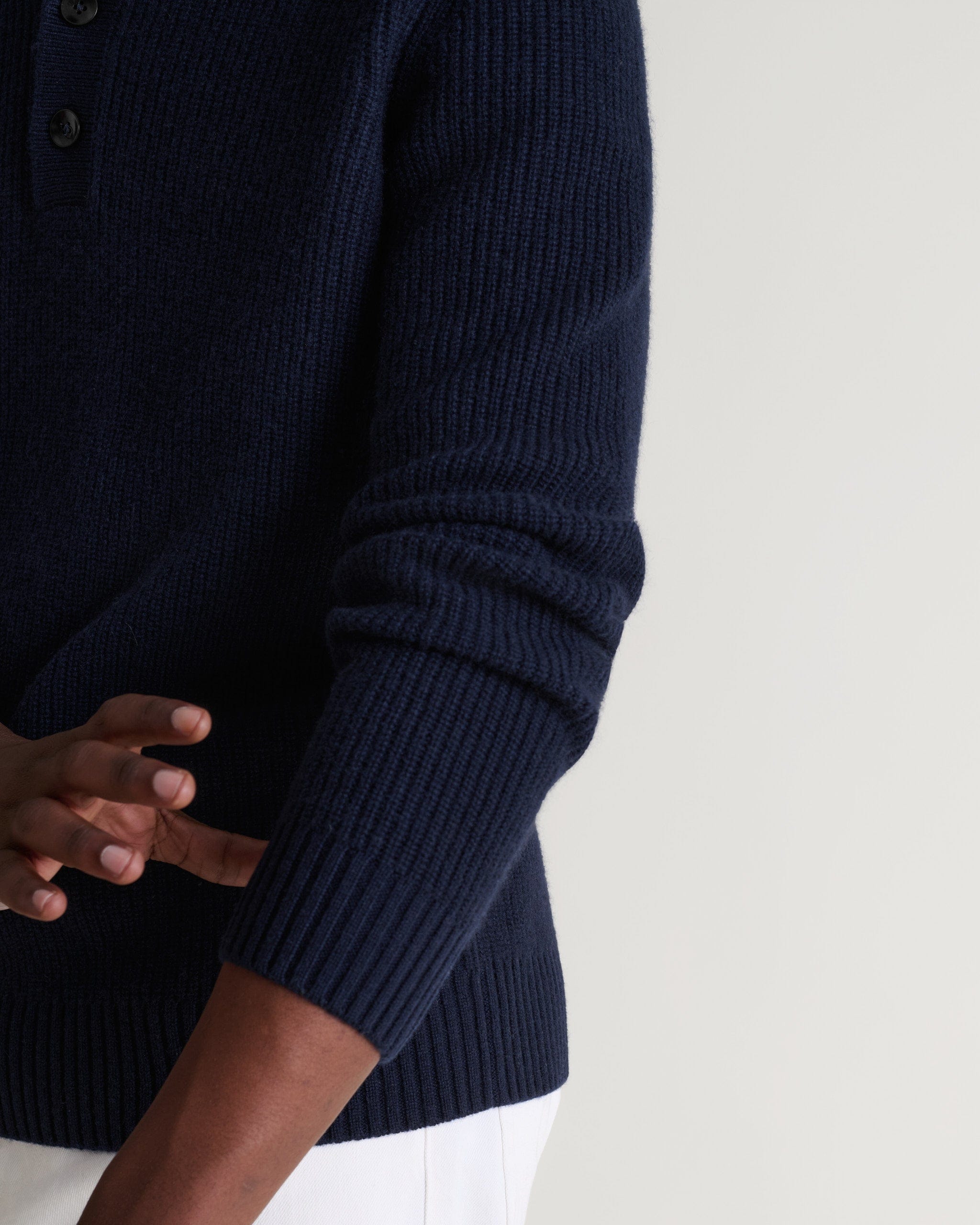 Traditional textured knit