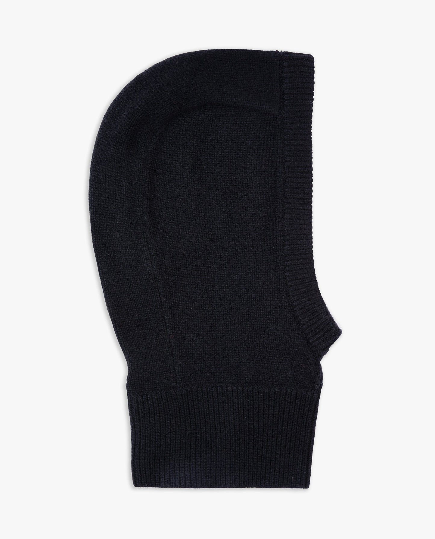 Women's Cashmere Merino Knitted Hood - Black