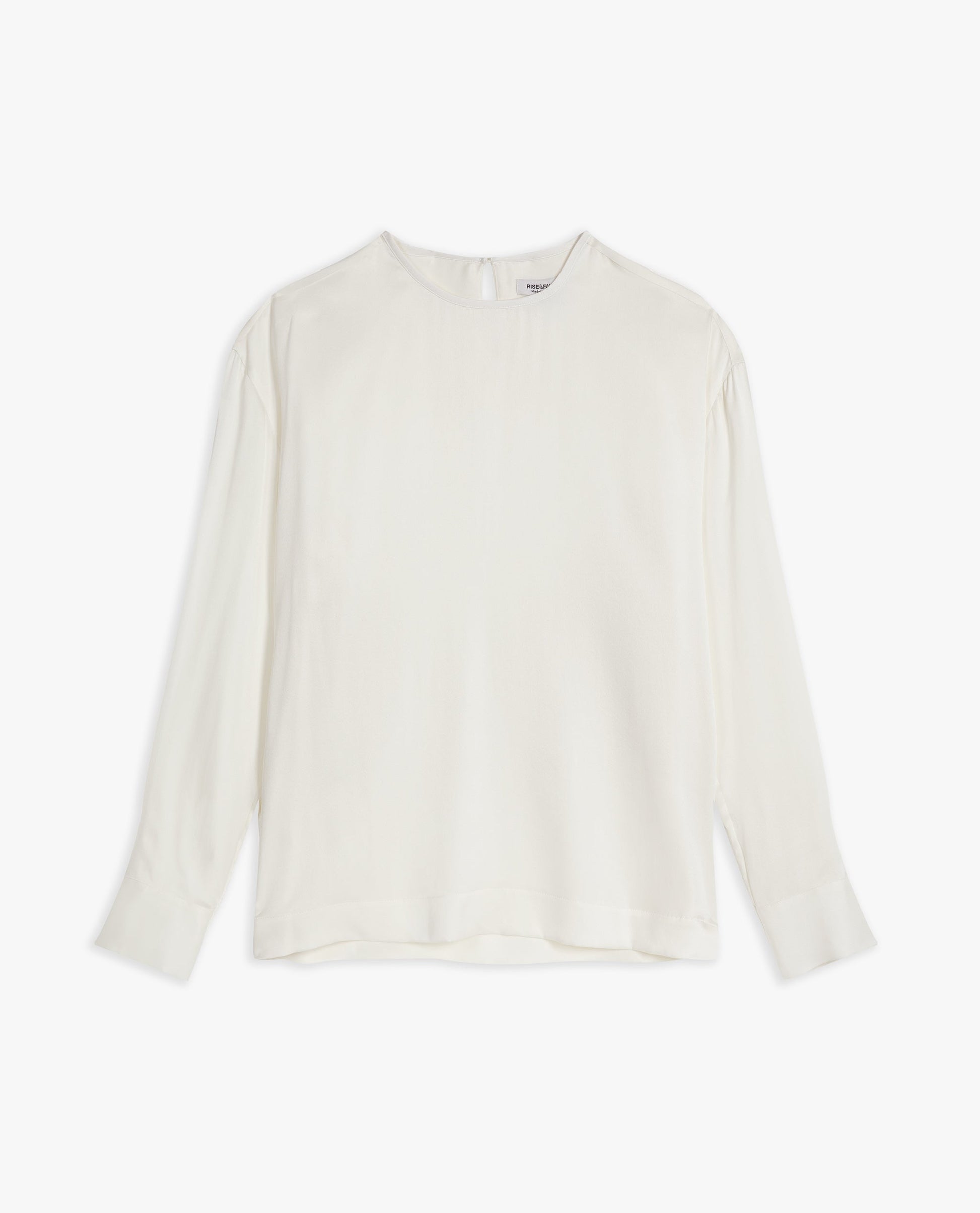 Women's Drop Shoulder Easy-Silk Top - Buttermilk