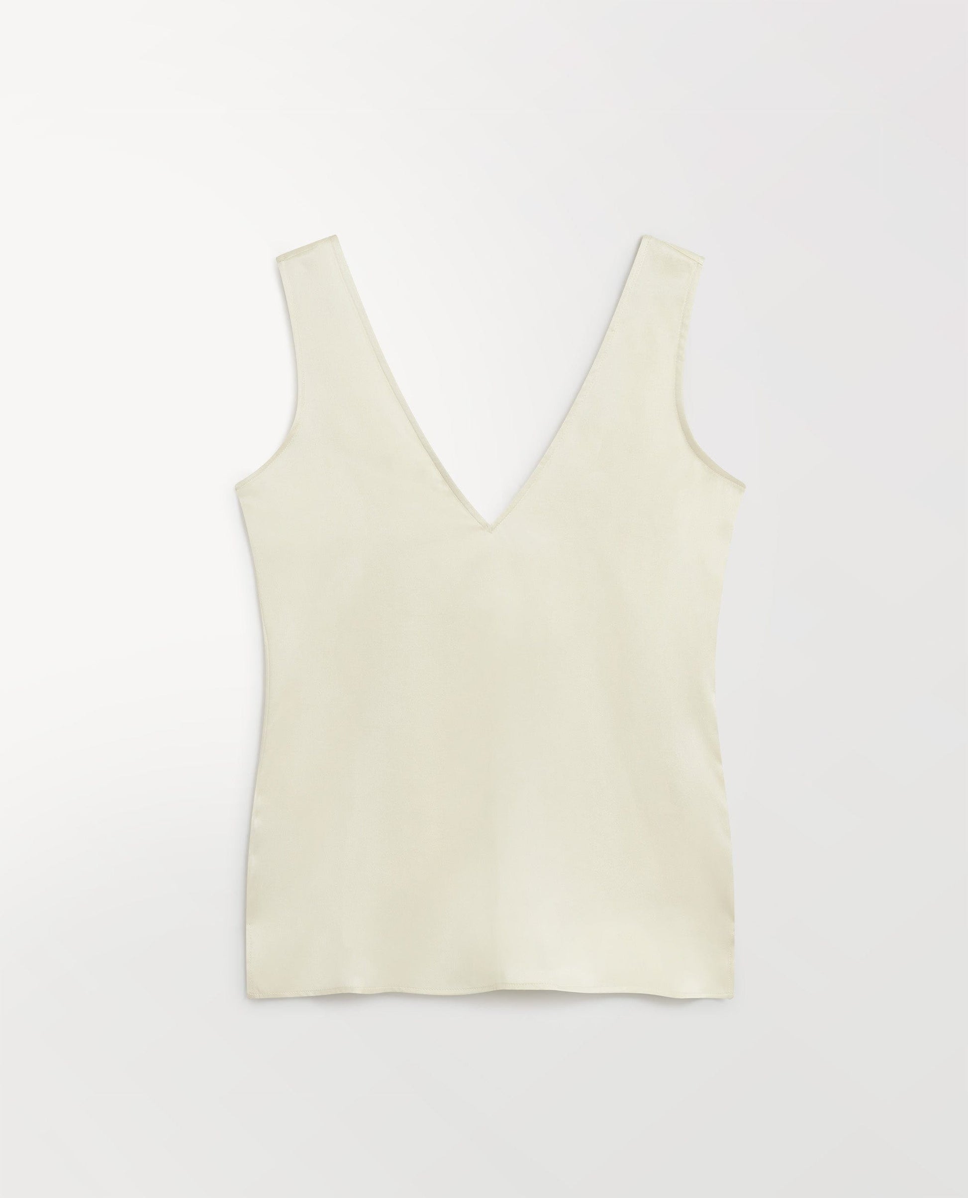 Women's Easy-Silk Sleeveless Top - Alabaster