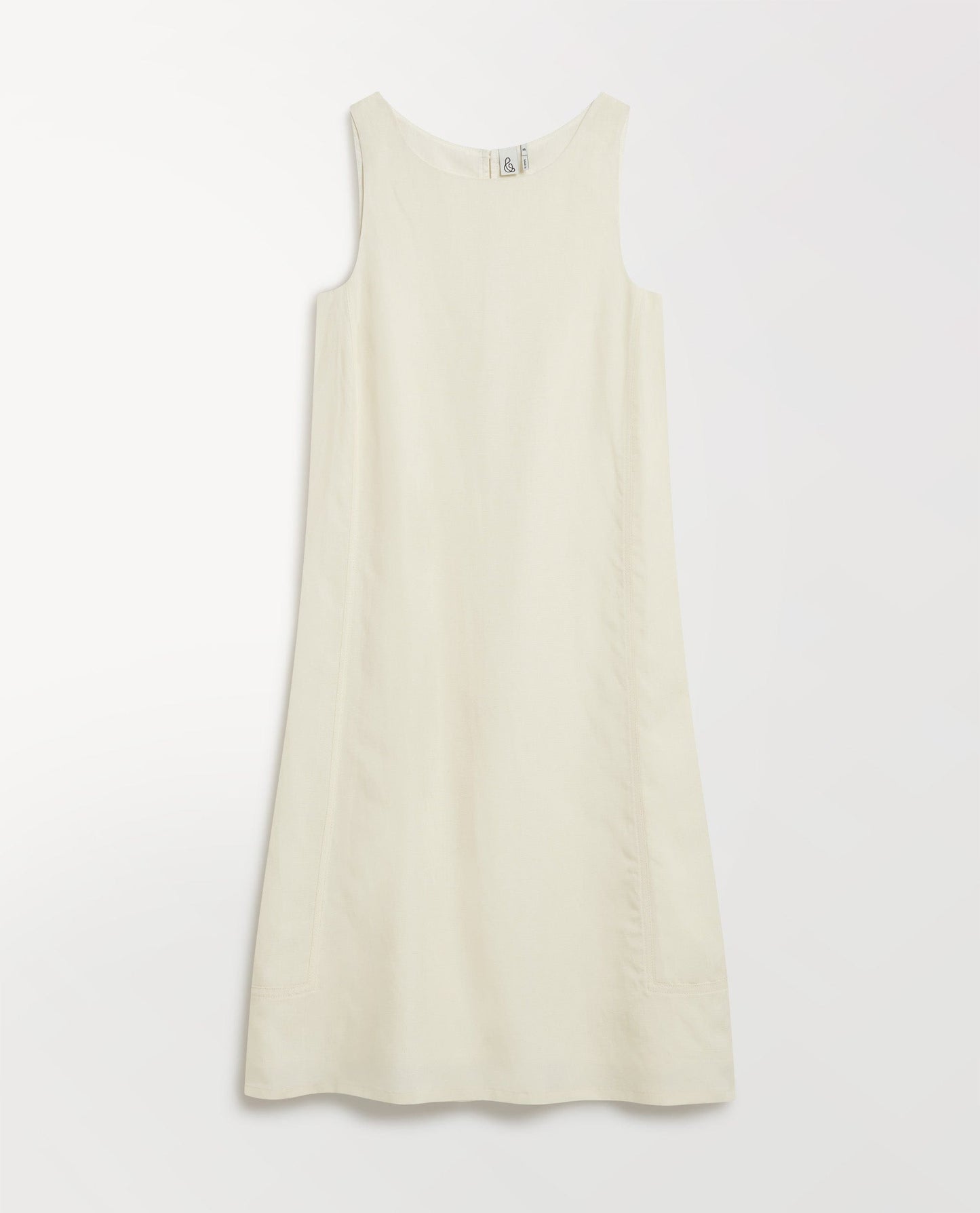 Women's Future-Linen Classic Mini Dress - Buttermilk