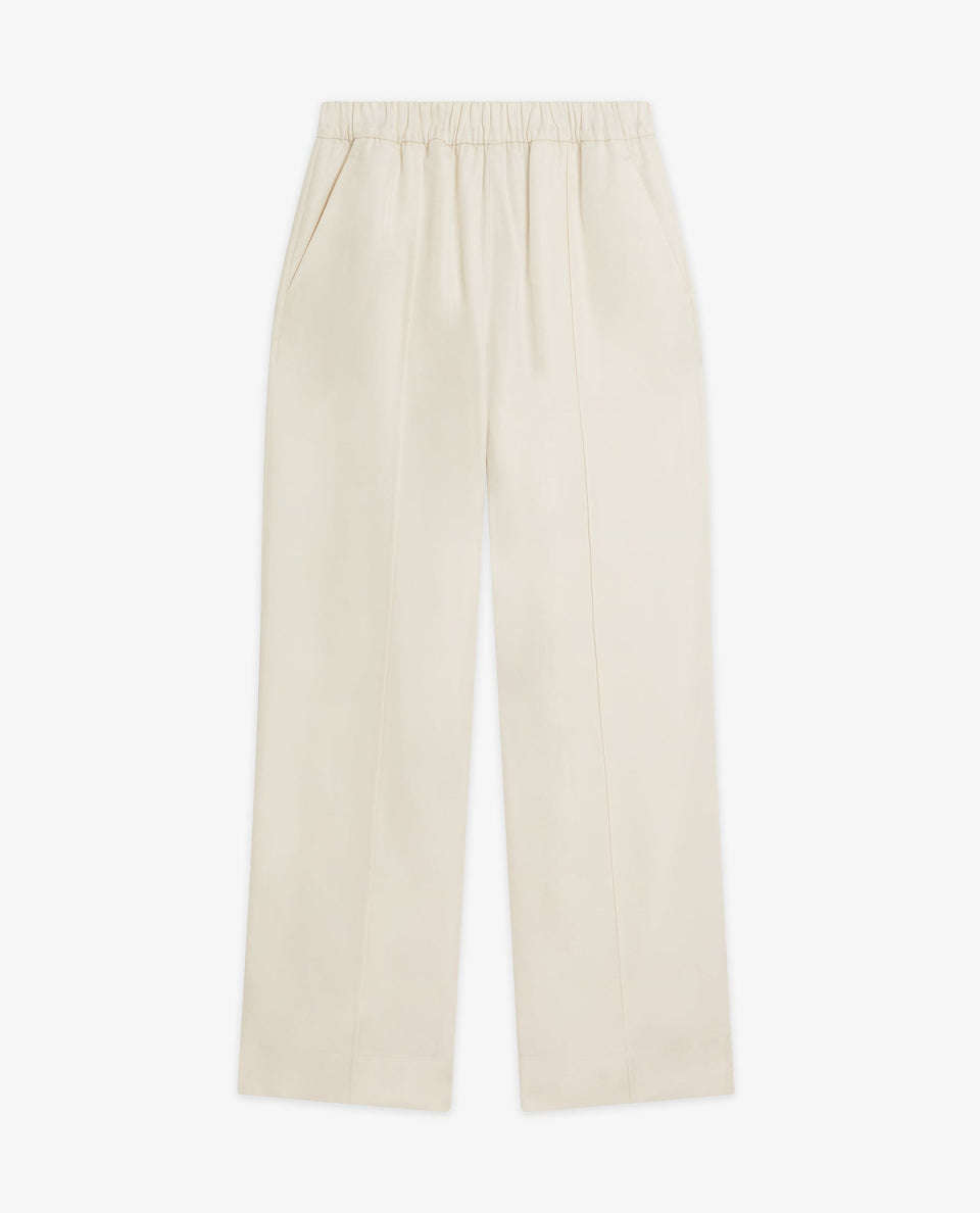 Women's NAIA™ Tailored Track Trouser - Alabaster