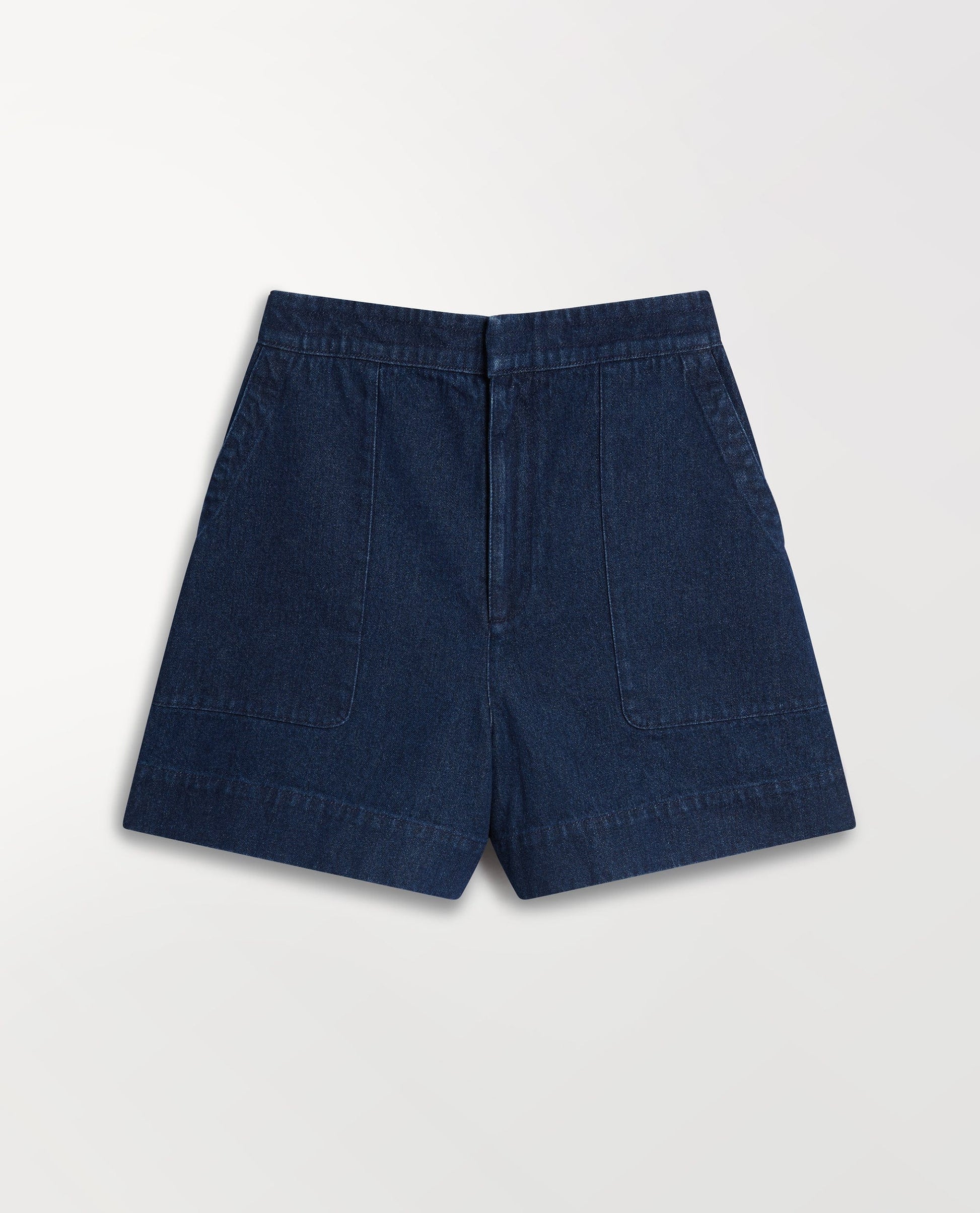 Women's Organic Denim Shorts - Indigo