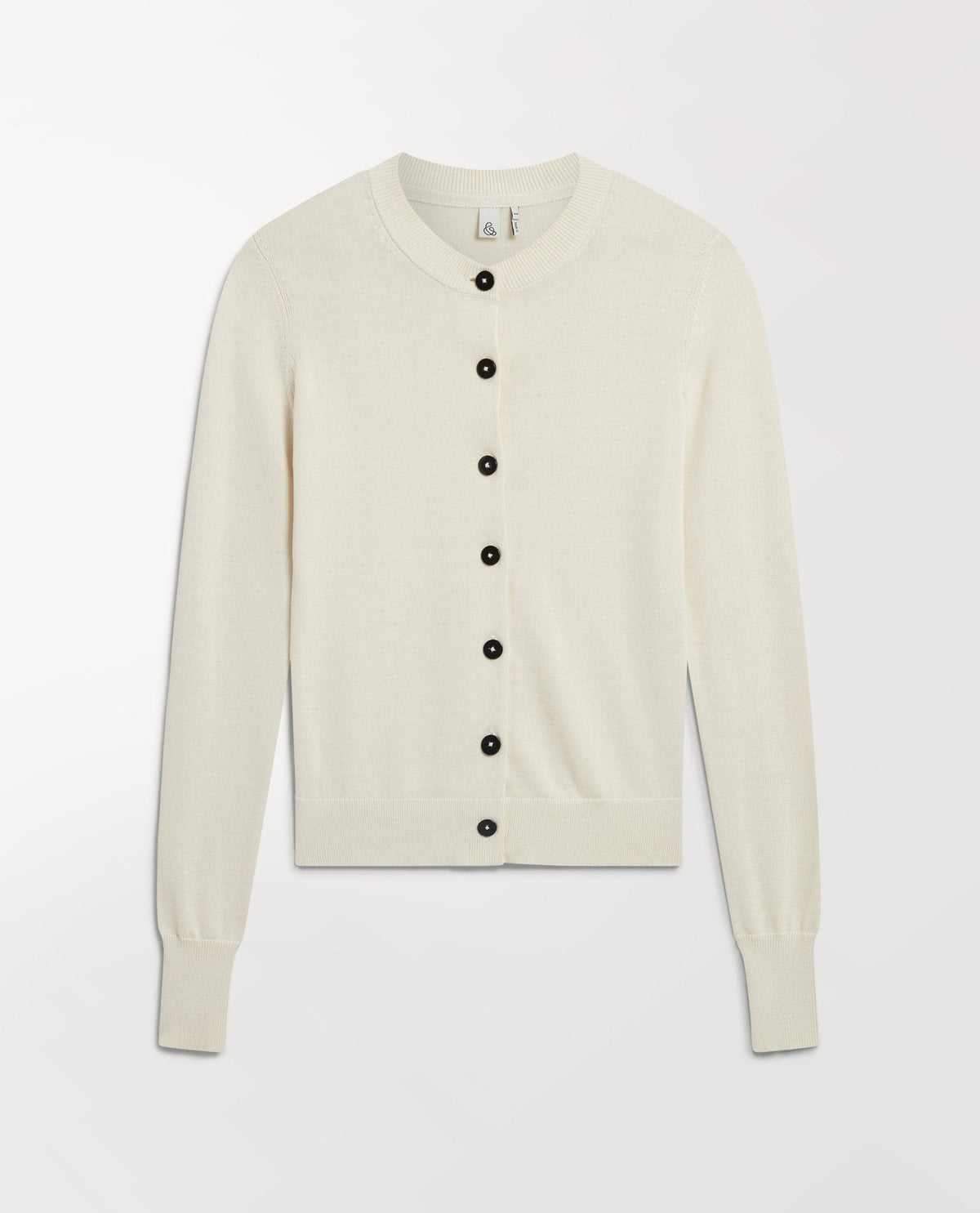 Women's Silk-Cotton Cardigan - Buttermilk